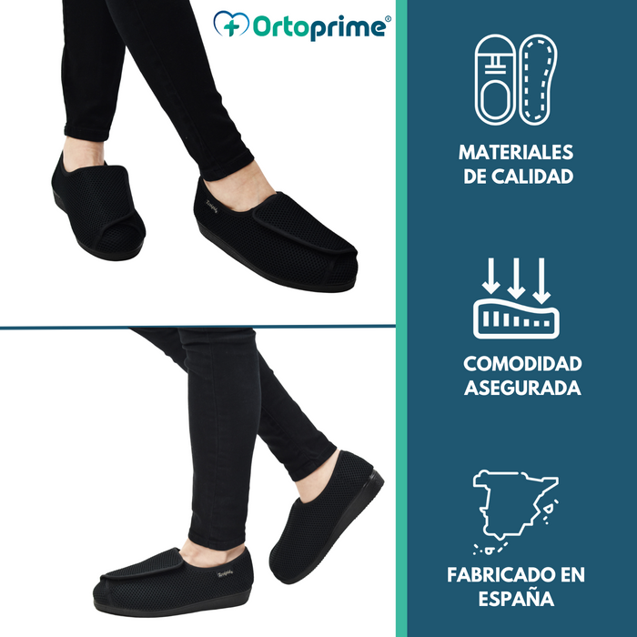 Zapato Exclusivo Velcro Confort+ Confortina — OrtoPrime