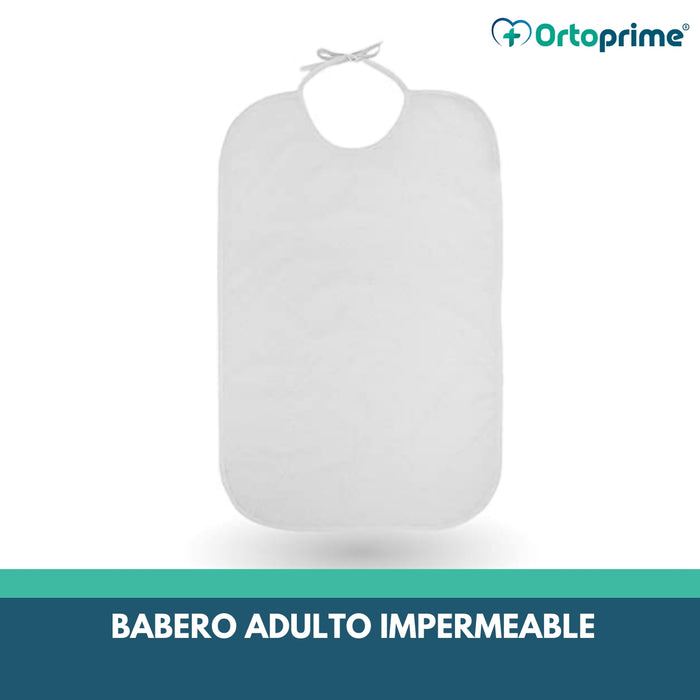 Babero Impermeable - Reutilizable para Adultos Mayores