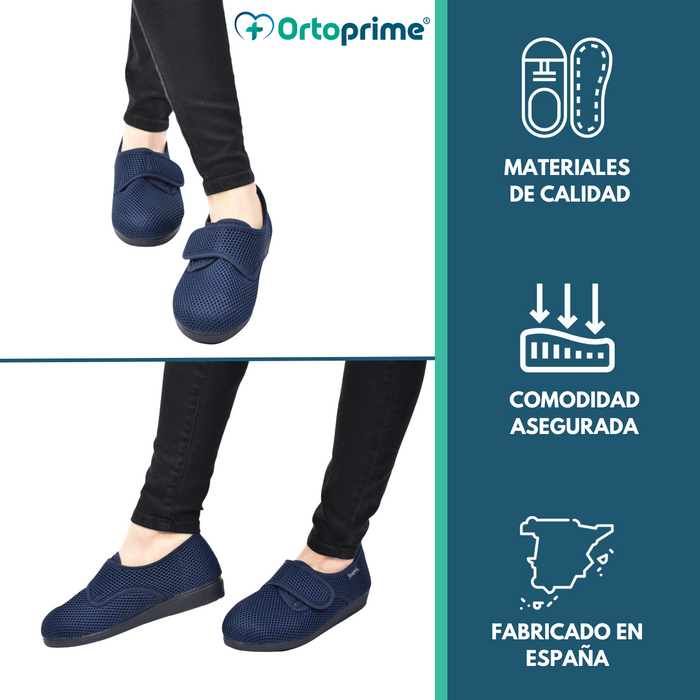 Zapato Ortopédico Premium con Velcro de Señora