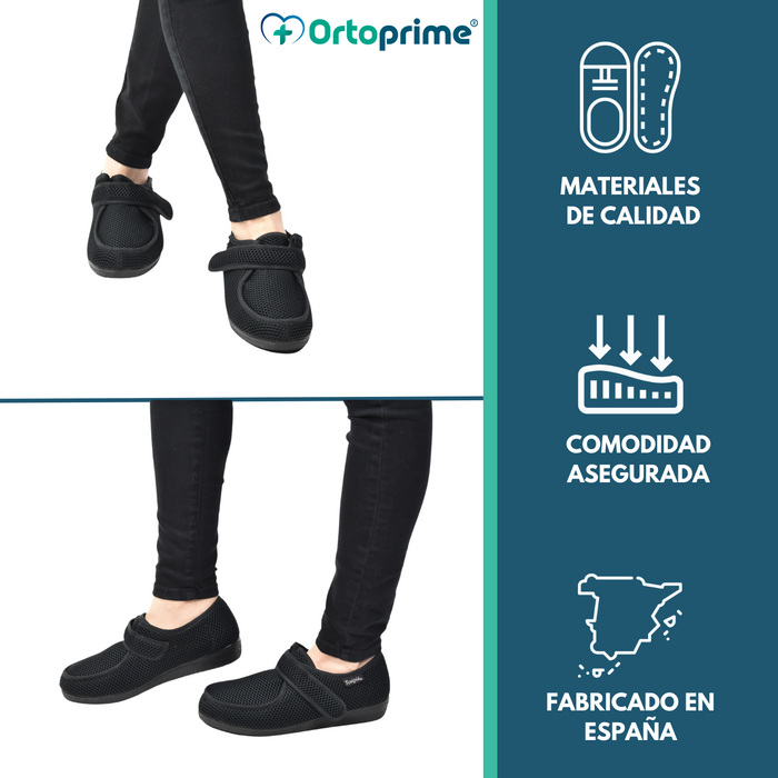 Zapatillas Hombre Cómodas Transpirables con Cordones — OrtoPrime
