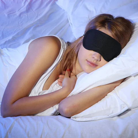  Mavogel Cotton Sleep Eye Mask - Updated Design Light Blocking Sleep  Mask, Soft and Comfortable Night Eye Mask for Men Women, Eye Blinder for  Travel/Sleeping, Includes Travel Pouch, Grey : Health