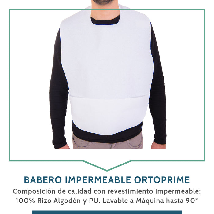 Babero impermeable lavable
