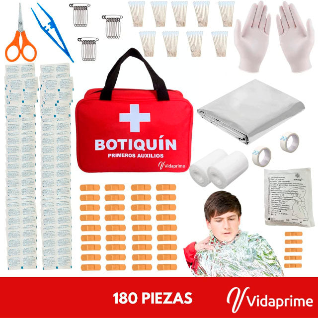 Botiquín de Primeros Auxilios Kit Completo