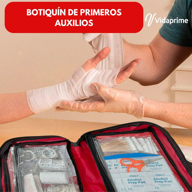 Botiquín De Primeros Auxilios Kit Completo Profesional