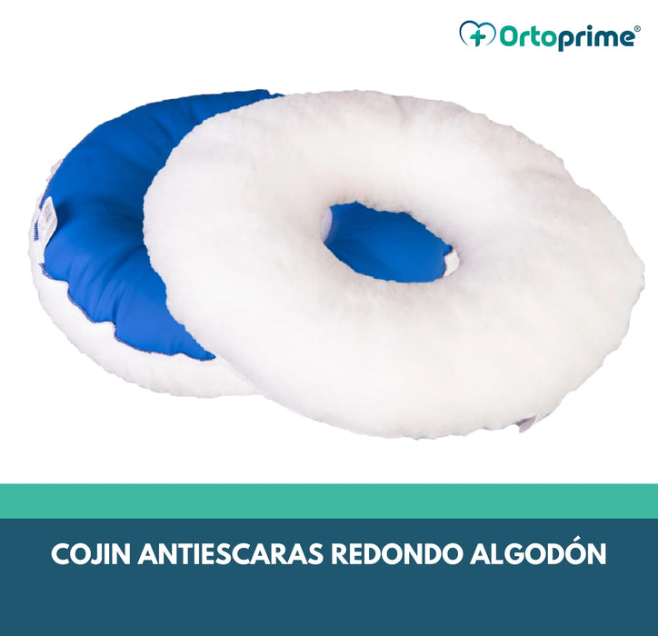 cojin-antiescaras-algodon-redondo-ortoprime