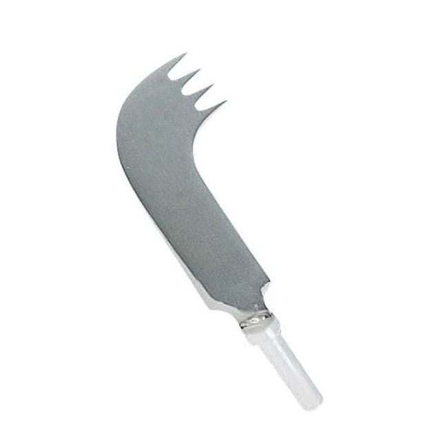 Cuchillo tenedor para personas con necesidades especiales