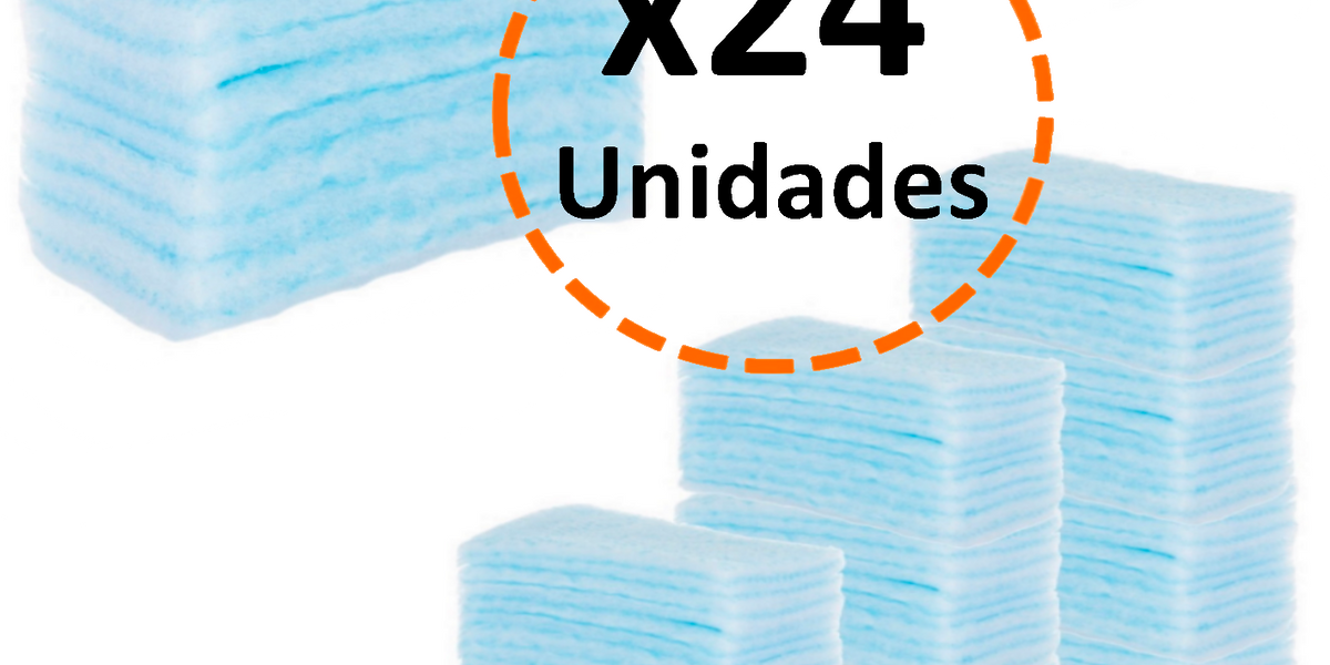 Esponjas Jabonosas Desechables (24 unidades