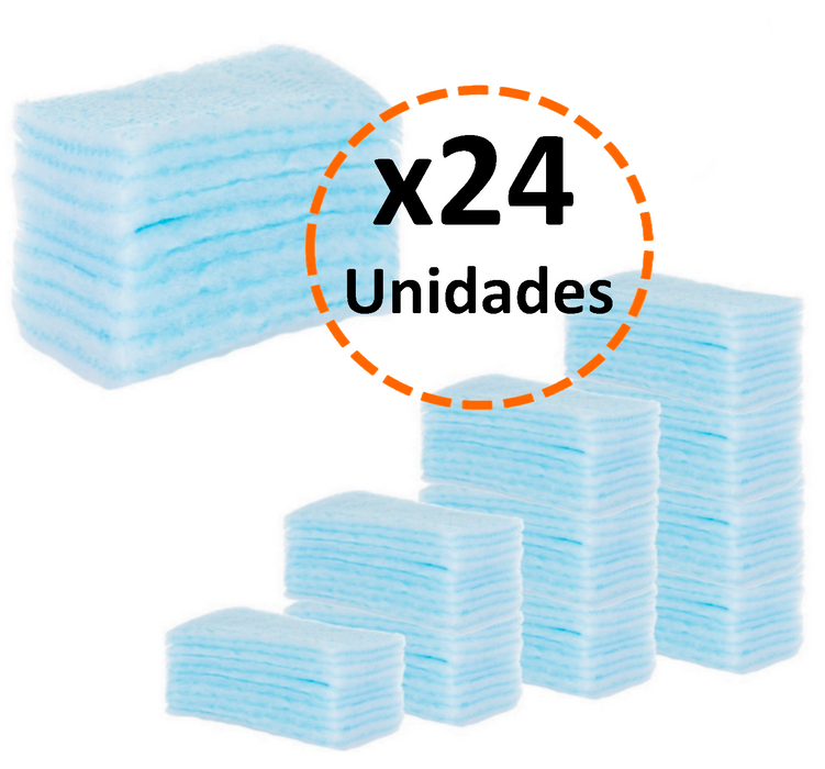 Esponjas Jabonosas de un Solo Uso (caja de 70 paquetes de 24 esponjas), Productos para mayores