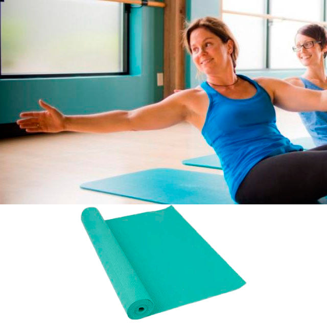 Colchonetas Yoga y Pilates Antideslizante para Estiramientos