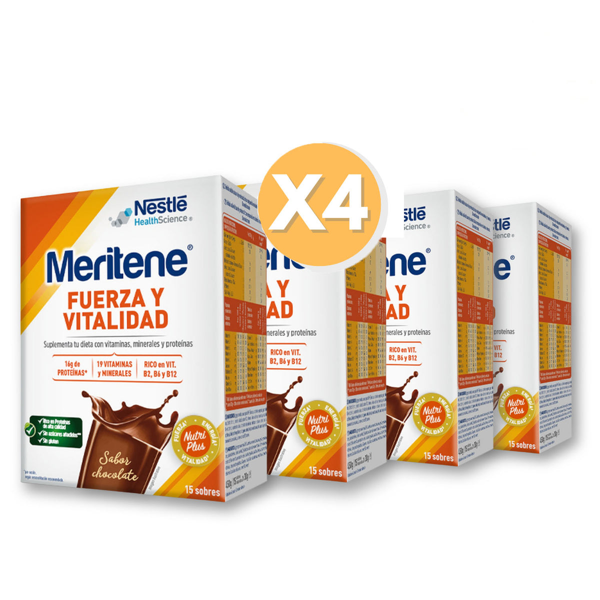 Batido Multivitamínico en Polvo 60 Sobres | 2 Sabores — OrtoPrime