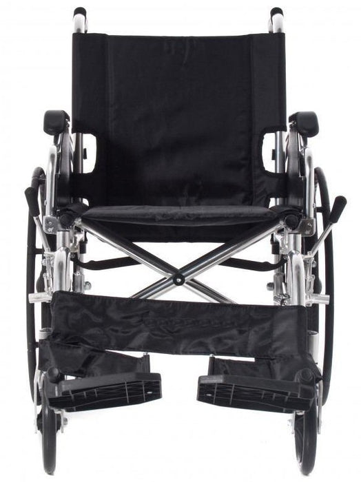 Silla de Ruedas Aluminio Cromado | Safe-Chair 46